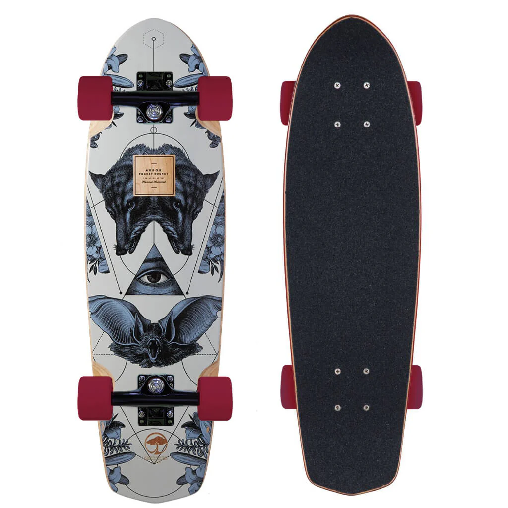 Arbor Pocket Rocket Complete Longboard Skateboard - Image 7