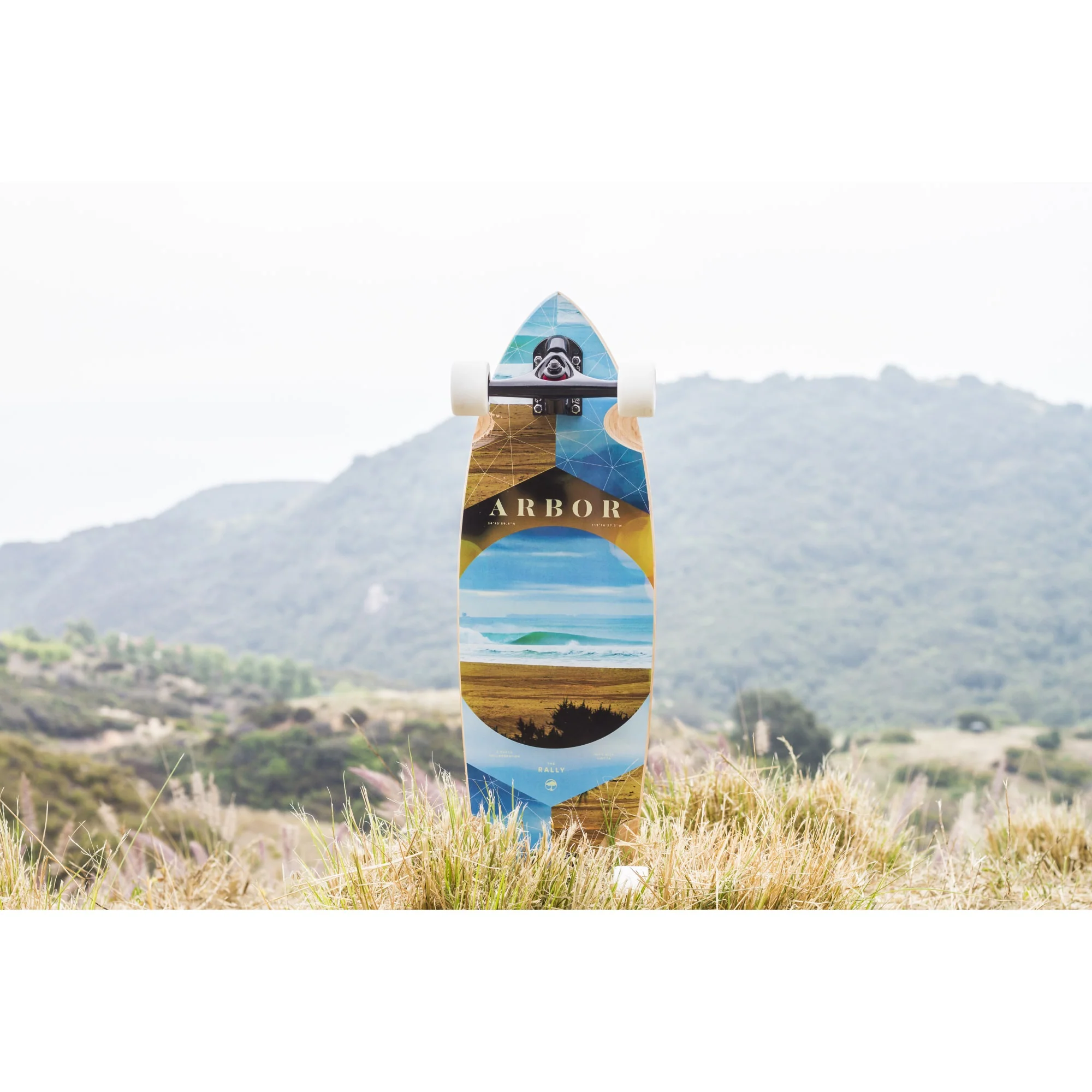 Arbor Rally Longboard Skateboard Complete Build - Image 4