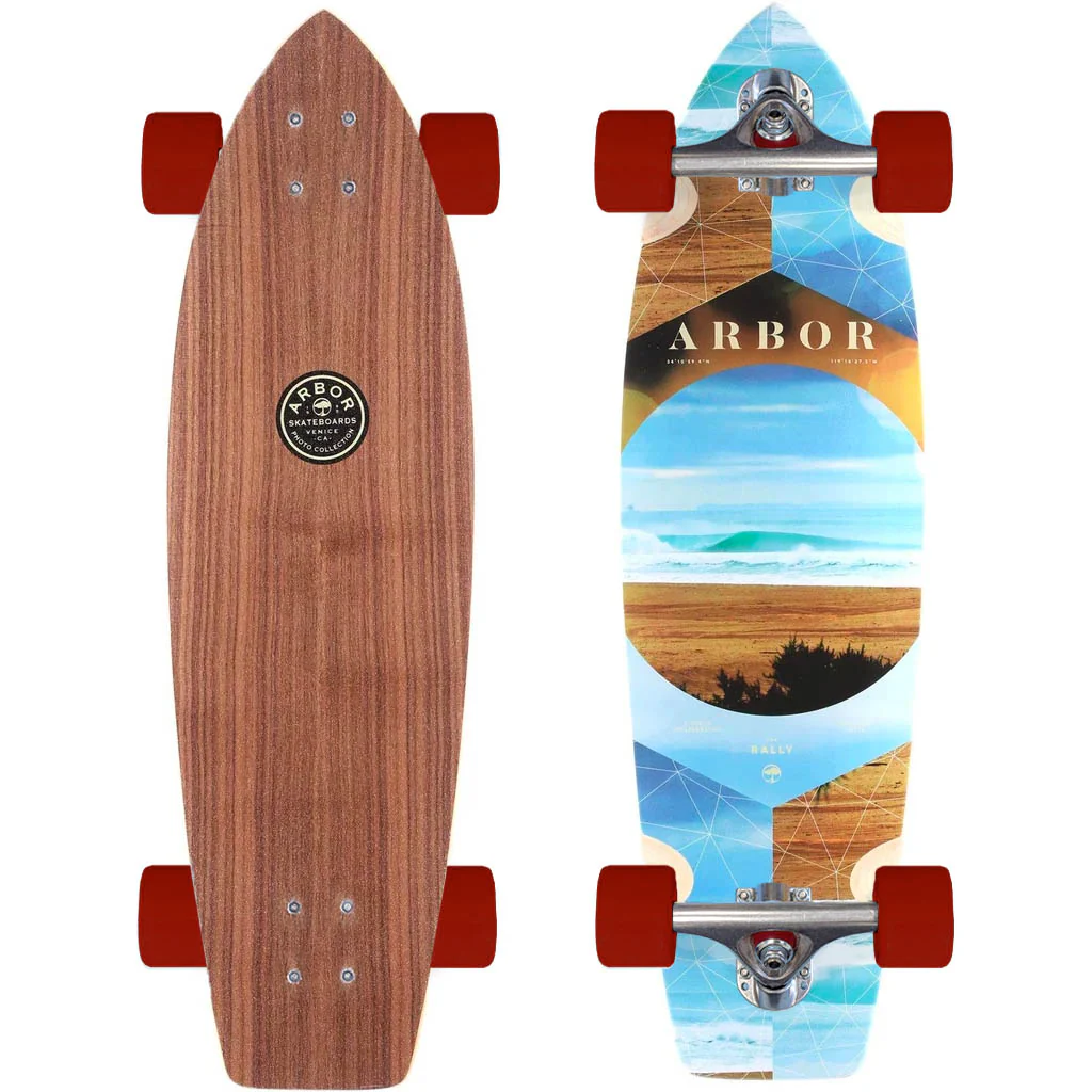 Arbor Rally Longboard Skateboard Complete Build - Image 7