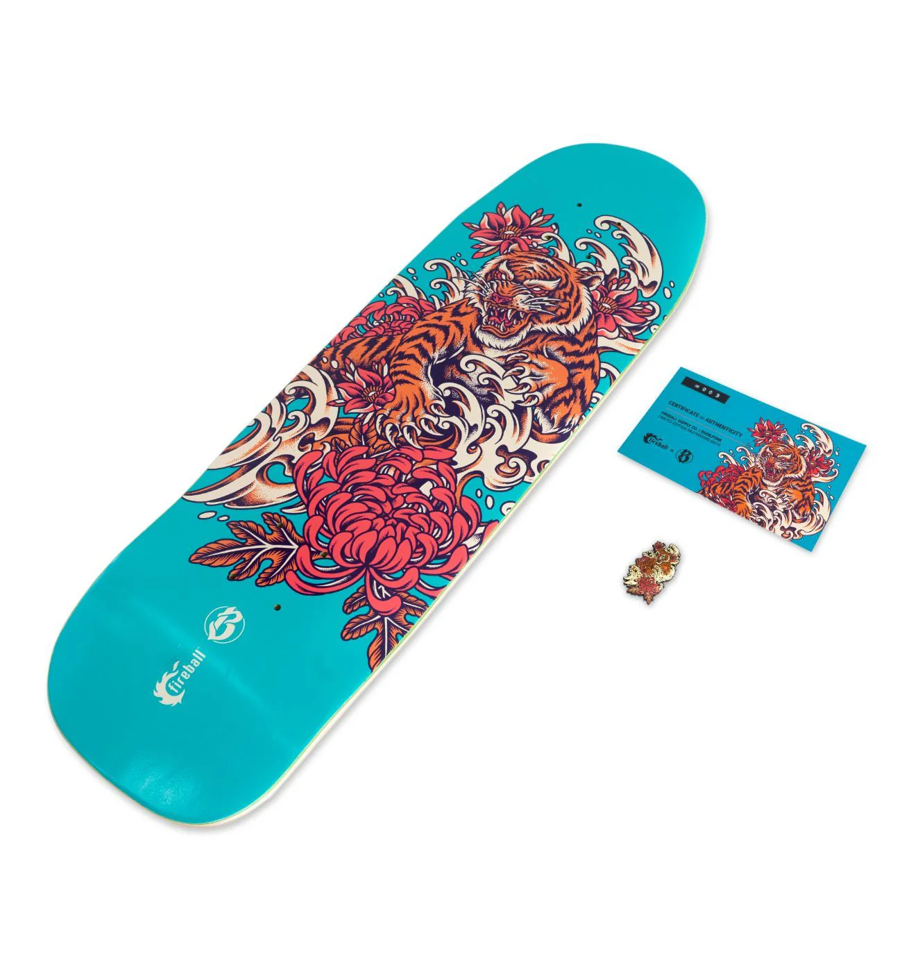 Fireball x Bodilpunk Artist Series Skateboard - Image 4