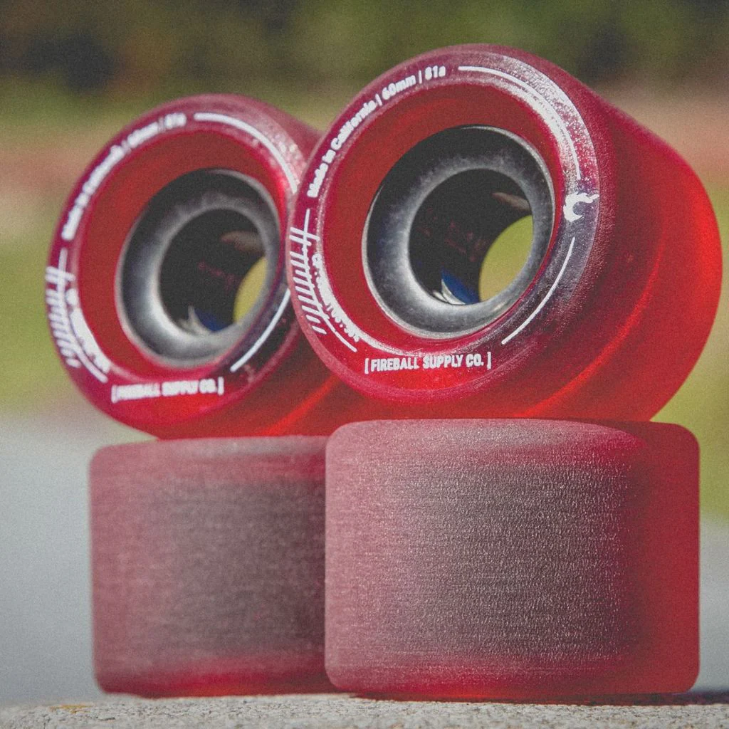 Fireball Tinder 65mm 81a Wheel Set, Red - Image 2