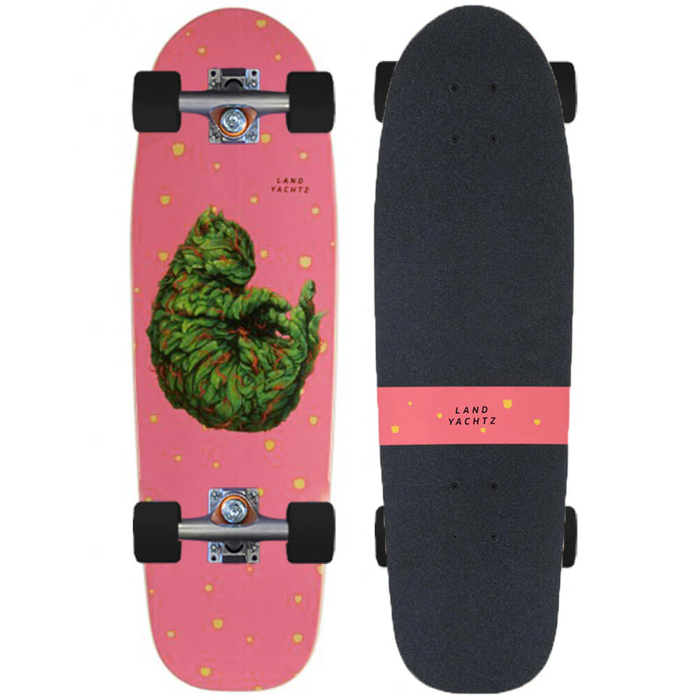 Landyachtz Dinghy Series Skateboard, Blunt Meowijuana Complete (Fireball Build) - Image 4