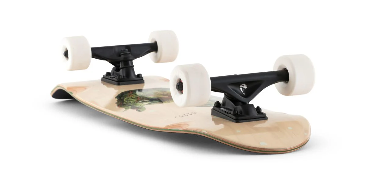 Landyachtz Tugboat Series Longboard Skateboard, Meowijuana Complete - Image 4
