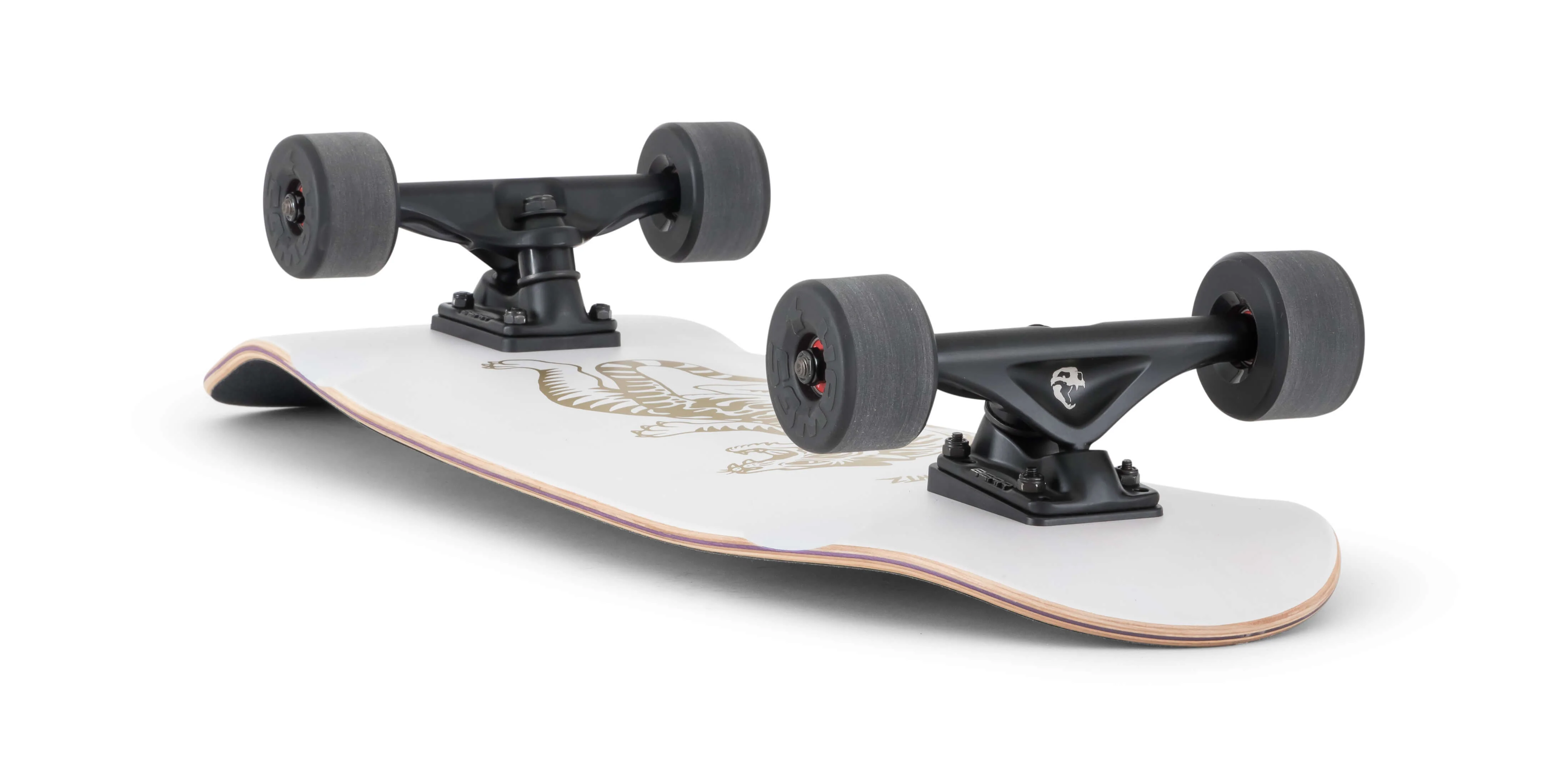 Landyachtz Tugboat Series Longboard Skateboard, UV Bengal Complete - Image 4