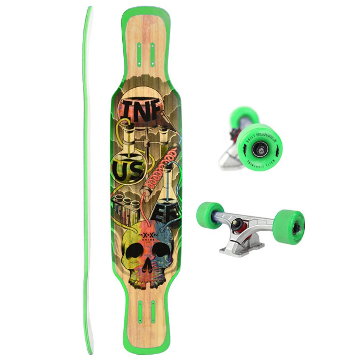 Moonshine Infuser Longboard, Deck and Complete - Image 2