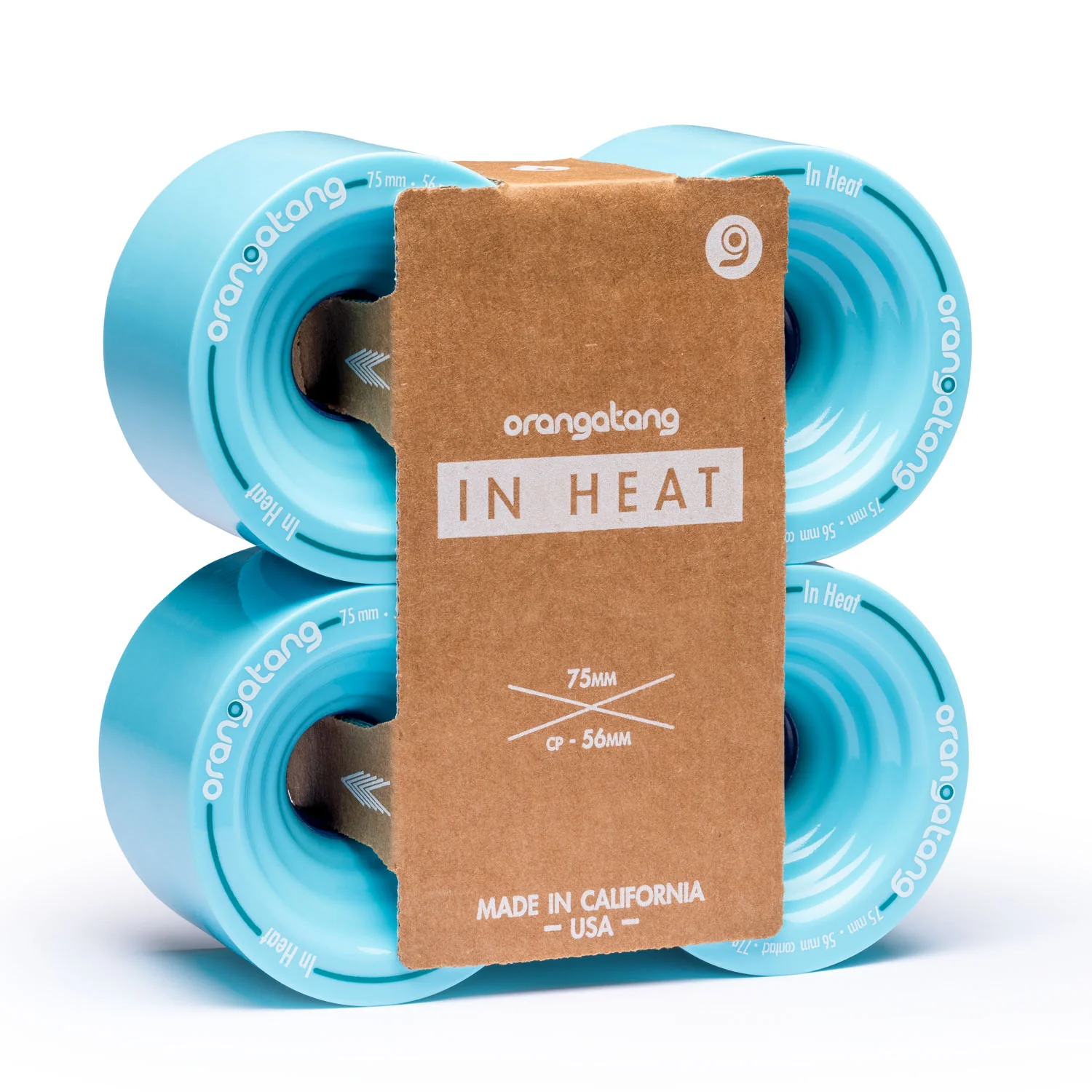 Orangatang In Heat Longboard Wheels, 75mm - Image 15