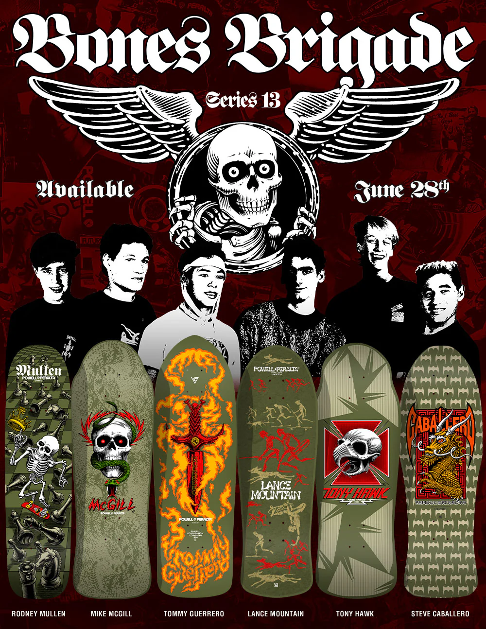 Powell-Peralta Re-Issue Limited Skateboard Decks, Series 13, Mike McGill - Image 6