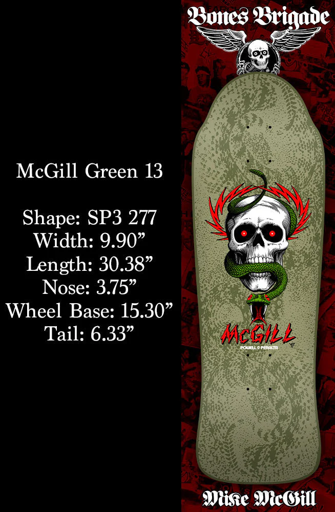 Powell-Peralta Re-Issue Limited Skateboard Decks, Series 13, Mike McGill (Exclusive) - Image 4
