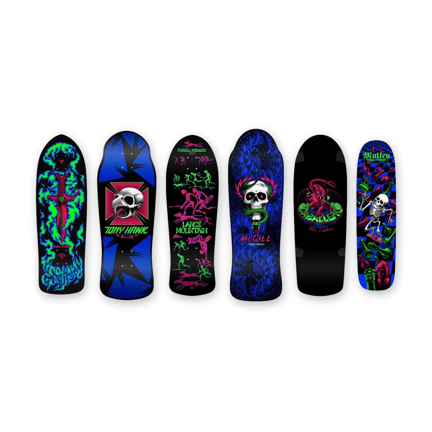 Powell-Peralta Re-Issue Limited Skateboard Decks, Series 14, Rodney Mullen - Image 2