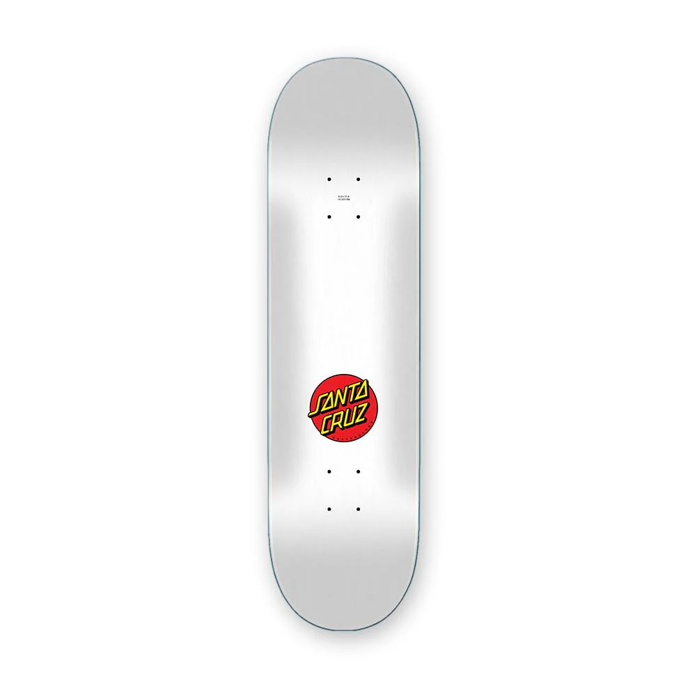 Santa Cruz Screaming Hand Deck, White, 8.25" - Image 2