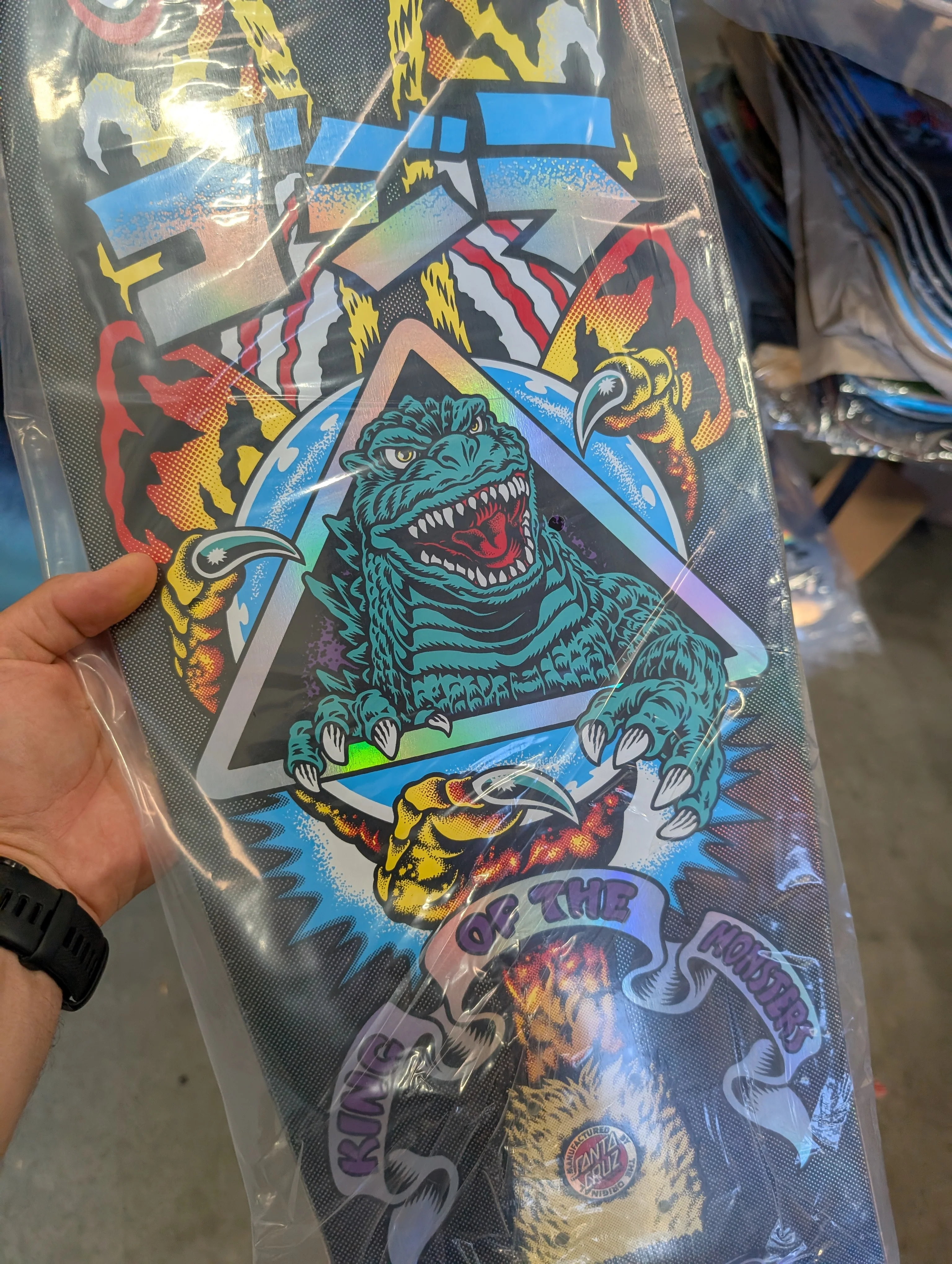 Santa Cruz x Godzilla Mothra Natas Deck, 10.538" - Image 3