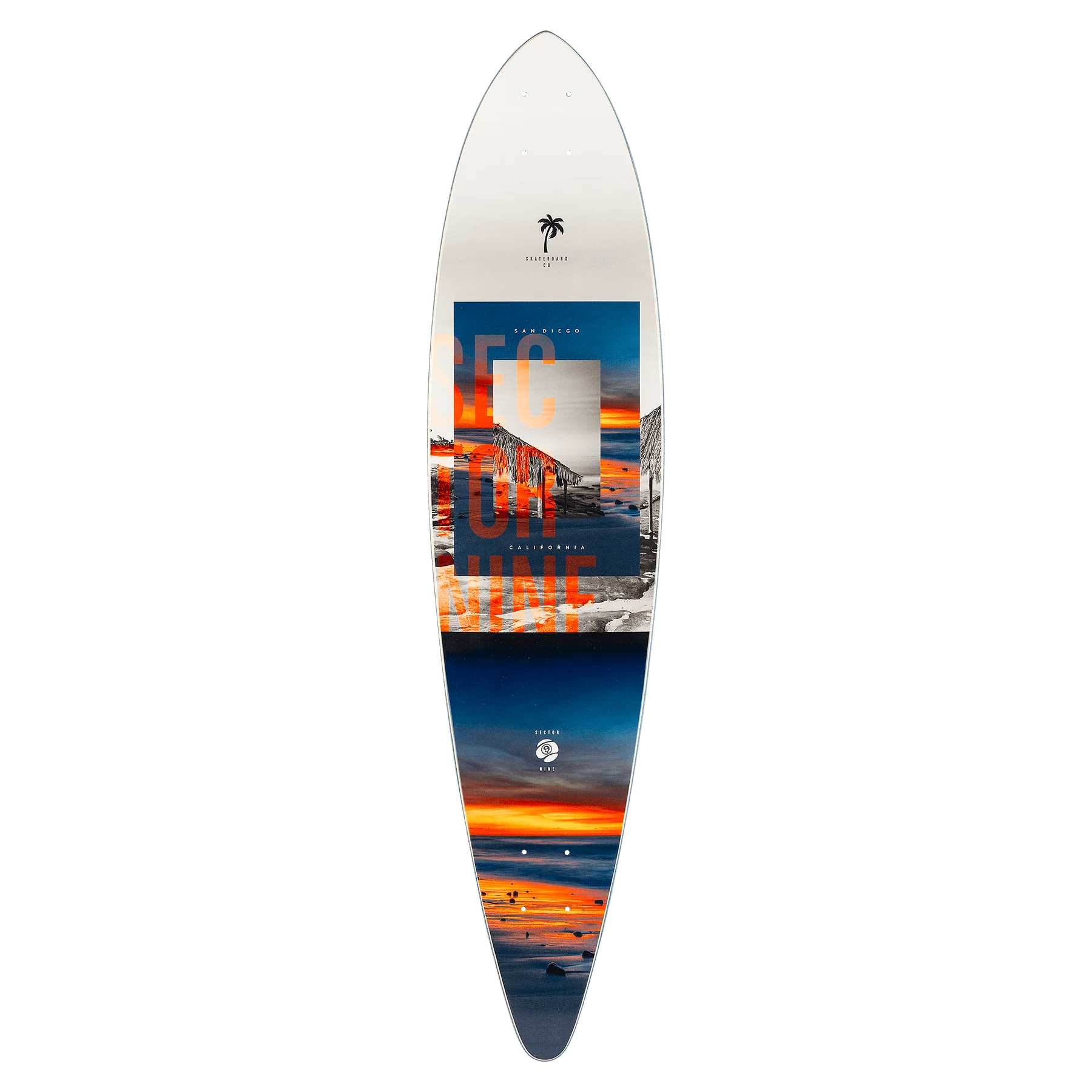 Sector 9 Jewel Merchant Longboard Complete, Paris Jet Black - Image 2