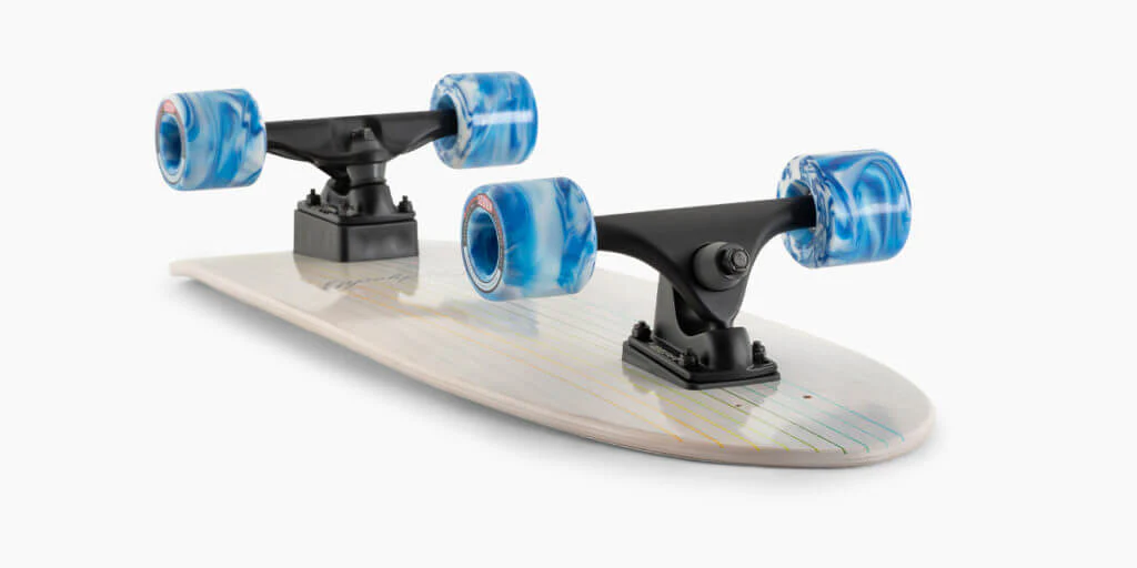 Landyachtz Surf Skate Series Skateboard, Butter White Oak Complete - Image 3